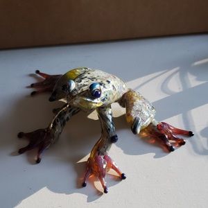 Blown Glass Frog ~ New